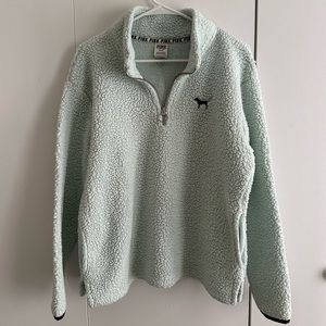 Victoria’s Secret PINK Sherpa Quarter Zip